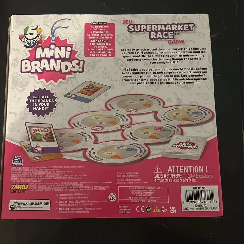 Mini brands supermarket race Game‎
